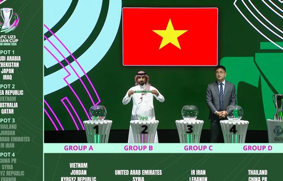 U23 Việt Nam đối đầu chủ nhà Saudi Arabia ở vòng chung kết U23 châu Á