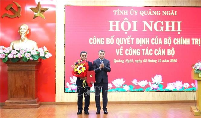 Tiến tới Đại hội XIV của Đảng: Đồng chí Hồ Văn Niên làm Bí thư Tỉnh ủy Quảng Ngãi