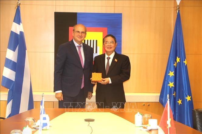 Tăng cường hợp tác nghị viện và quan hệ hữu nghị giữa Việt Nam và Hy Lạp