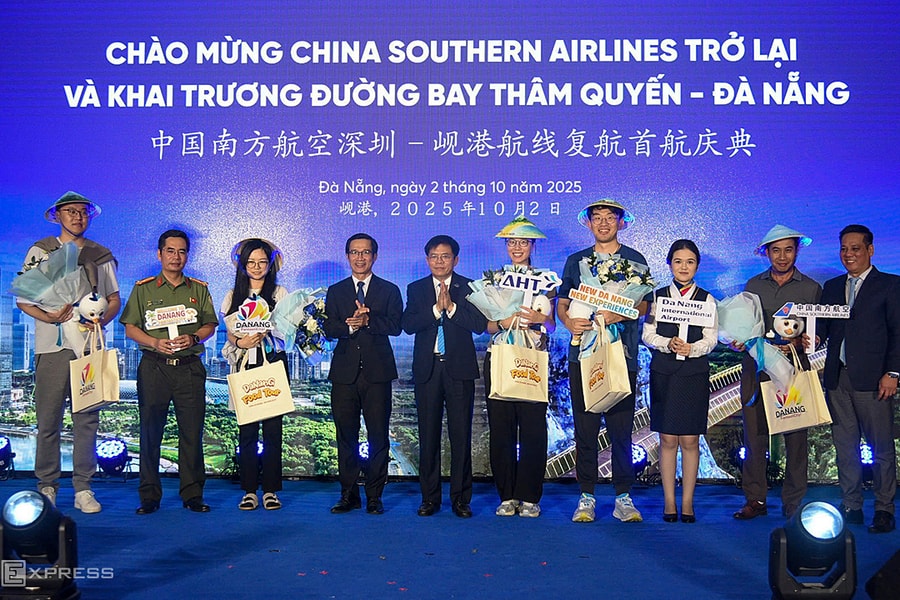 Mở lại đường bay thẳng Thâm Quyến - Đà Nẵng