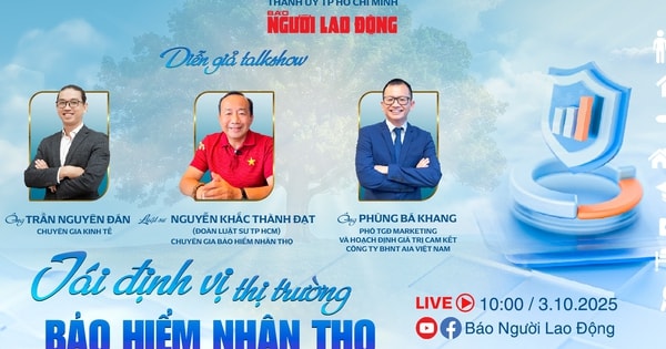 Báo Người Lao Động tổ chức talkshow “Tái định vị thị trường bảo hiểm nhân thọ”
