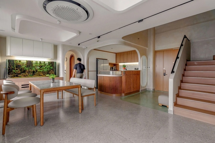 Những căn hộ tiện nghi dù không phòng khách