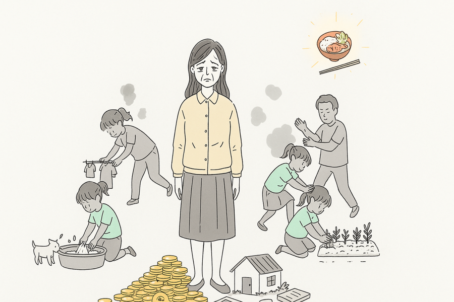 Cho chị gái vàng và xe, khi tôi bệnh, vay 100 nghìn chị không cho