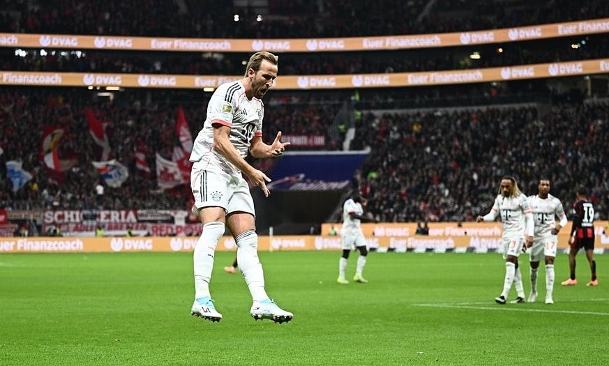 Kane cùng Bayern lập kỷ lục ghi bàn ở Bundesliga