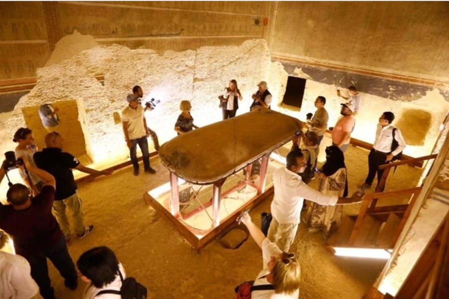 Lăng mộ Pharaoh lớn bậc nhất mở cửa đón khách tham quan