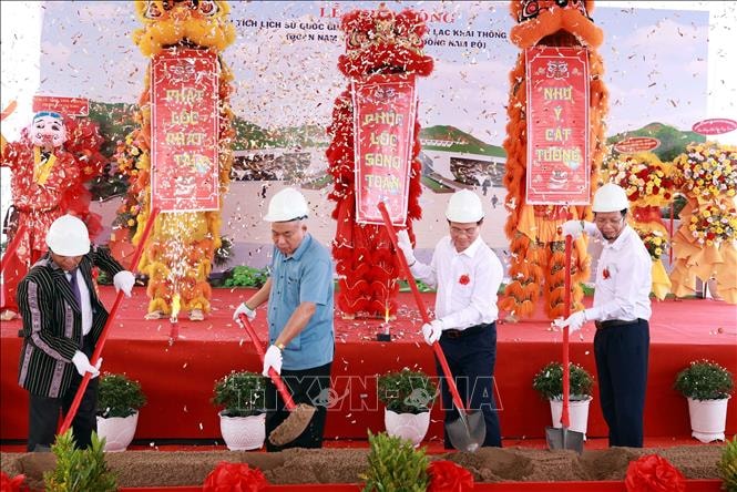 Khởi công dự án Khu di tích lịch sử quốc gia địa điểm bắt liên lạc, khai thông đường Hồ Chí Minh