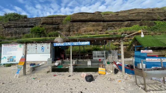 Xử lý nghiêm sai phạm trong kinh doanh du lịch tại thắng cảnh Hang Câu - Lý Sơn