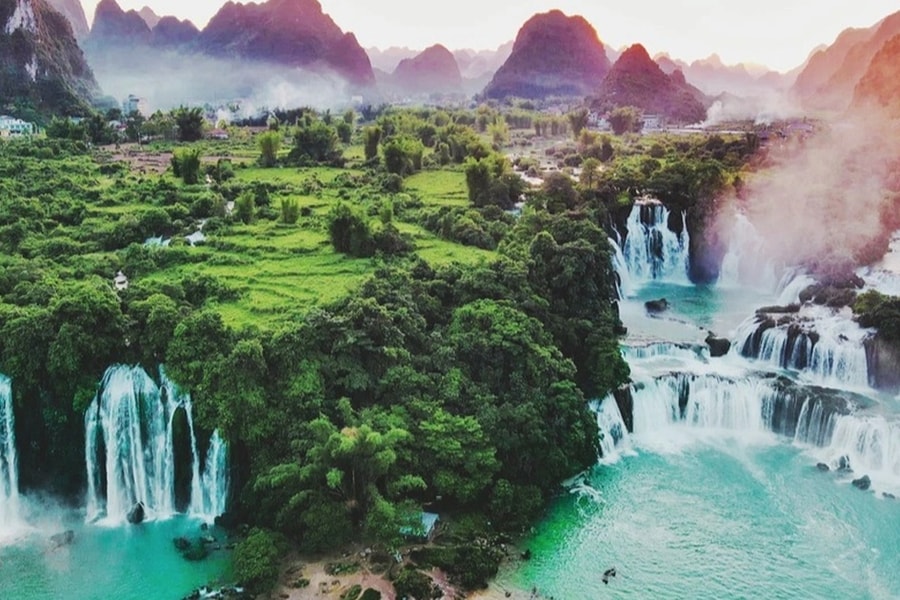 Dừng đón khách ở thác Bản Giốc liên tiếp 2 lần trong một tuần vì mưa bão