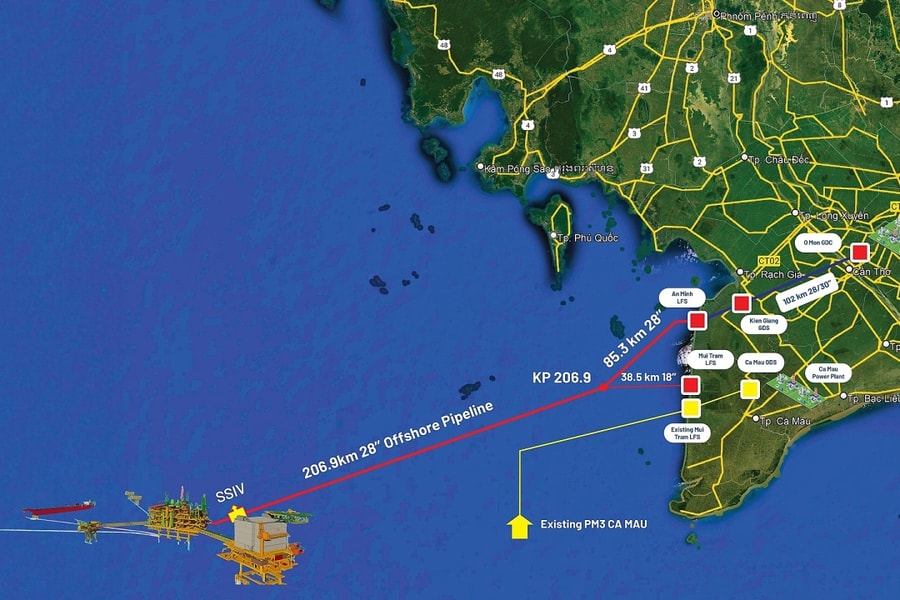 PVN vay 1 tỷ USD làm dự án khí lô B