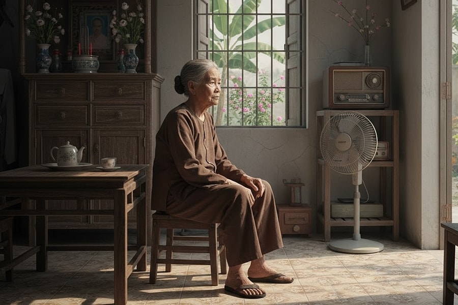 Ngày Quốc tế người cao tuổi trầm lắng