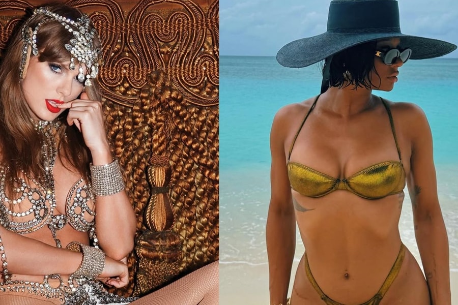 Tình cũ của Travis Kelce đáp trả Taylor Swift