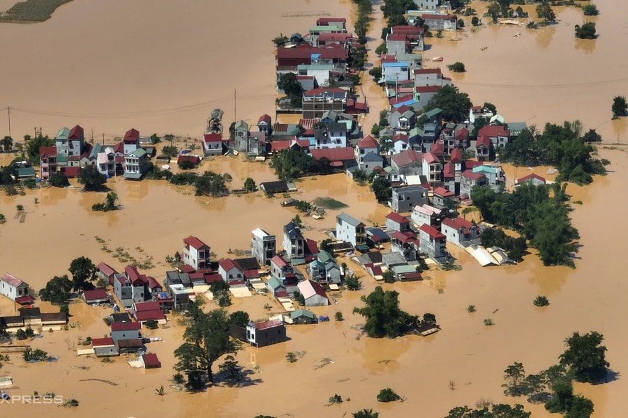 Xã vùng biên ngập 3 m