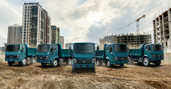 Đáp ứng nhu cầu vận tải xây dựng với xe ben THACO Linker