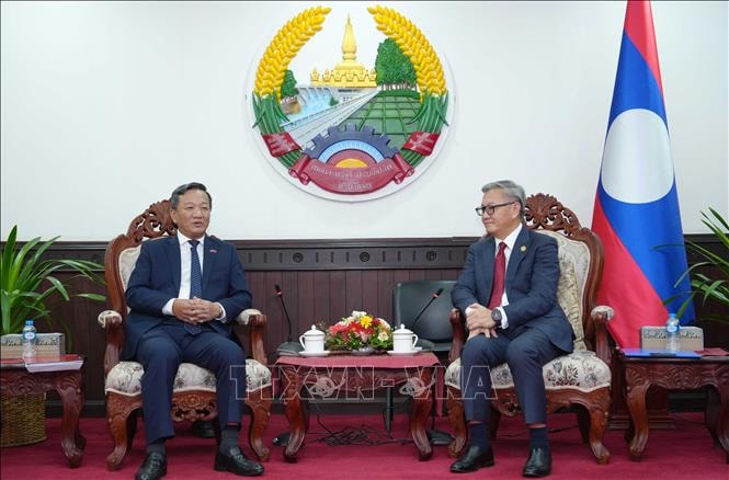 Việt Nam - Lào tăng cường hợp tác trên mọi lĩnh vực