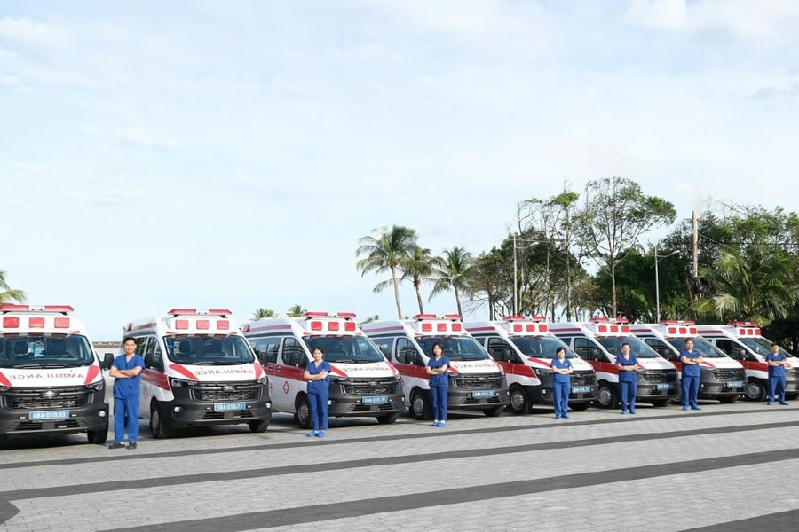 Khai trương cơ sở cấp cứu ngoại viện tiêu chuẩn quốc tế