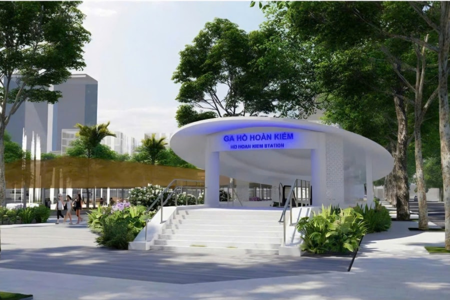 Khởi công dự án metro đi ngầm qua phố cổ Hà Nội