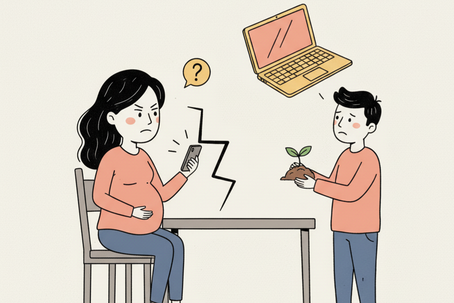 Con riêng của chồng đòi mua laptop 30 triệu trong khi lương anh 9 triệu