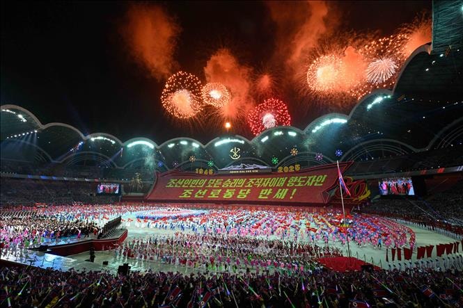 Điện mừng kỷ niệm lần thứ 80 ngày thành lập Đảng Lao động Triều Tiên