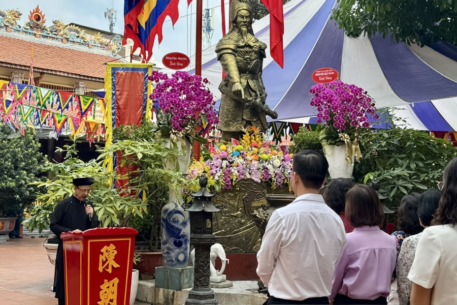 TP Hồ Chí Minh: Tưởng niệm 725 năm Đức Thánh Trần Hưng Đạo