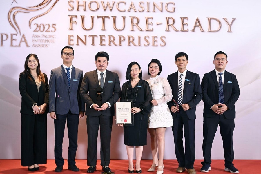 Long Châu được vinh danh 'Doanh nghiệp xuất sắc châu Á'