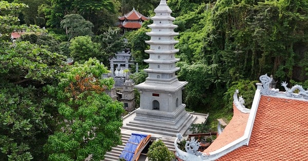 Bên trong ngôi chùa nơi kim quan Trưởng lão Hòa thượng Thích Trí Tịnh nhập tháp