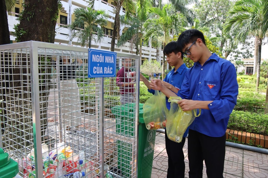 Lan tỏa thông điệp chống lãng phí thực phẩm, bảo vệ môi trường trong học đường