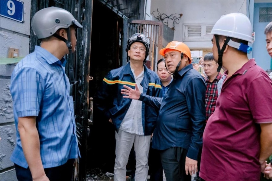 Chủ tịch UBND Hà Nội chỉ đạo khắc phục hậu quả vụ cháy khiến 5 người tử vong