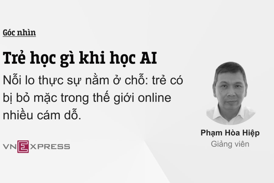 Trẻ học gì khi học AI