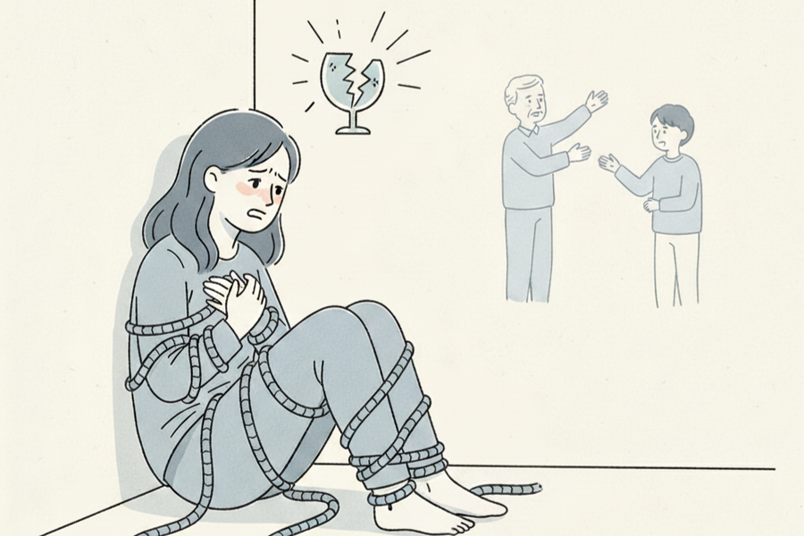 Có lẽ nào tôi bất hiếu nên không xứng đáng được hạnh phúc