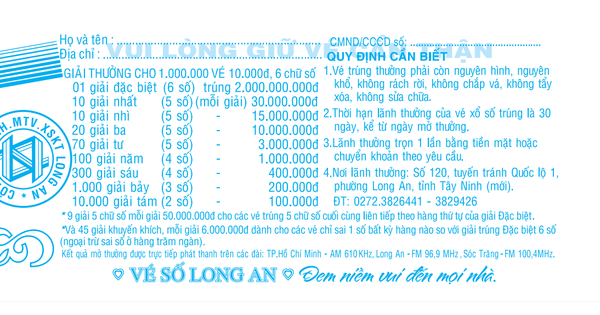 Xổ số miền Nam: 24 tờ vé số trúng giải đặc biệt “nổ” tại Tây Ninh