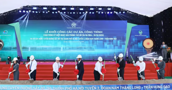 Khởi công xây dựng tuyến metro tổng vốn hơn 35.600 tỉ đồng ở Hà Nội