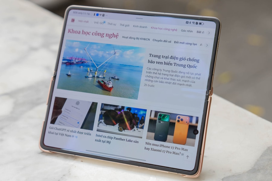 Honor Magic V5 - smartphone gập siêu mỏng giá 45 triệu đồng