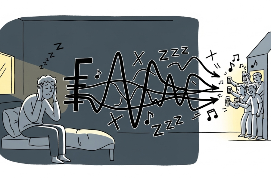 Sợ về nhà vì ngày nào hàng xóm cũng nhậu nhẹt, hát hò tới khuya