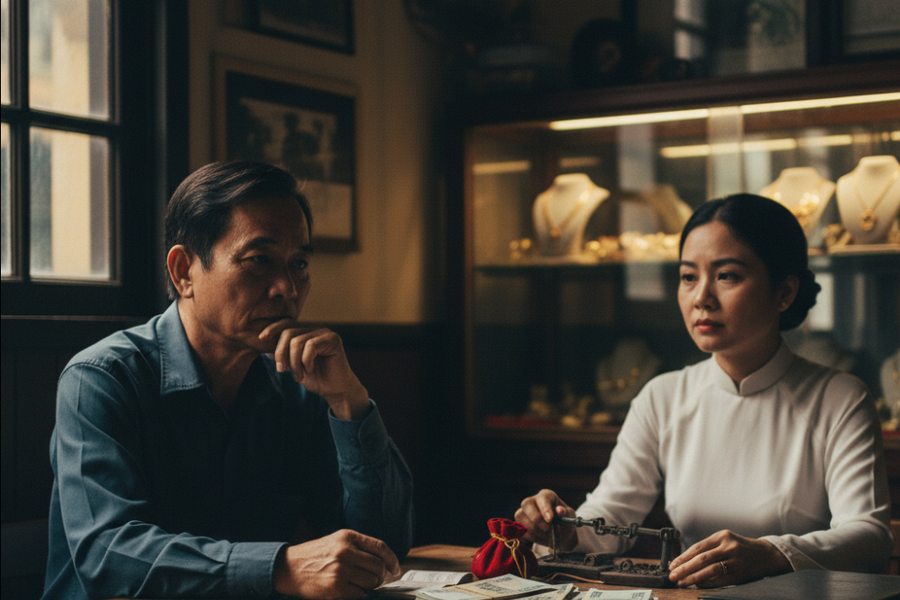 Tôi không gom được 20 cây vàng miếng trả nợ cho ân nhân