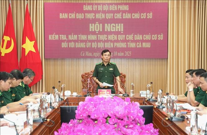 Bộ đội Biên phòng Cà Mau thực hiện hiệu quả Quy chế dân chủ cơ sở gắn với nhiệm vụ chính trị