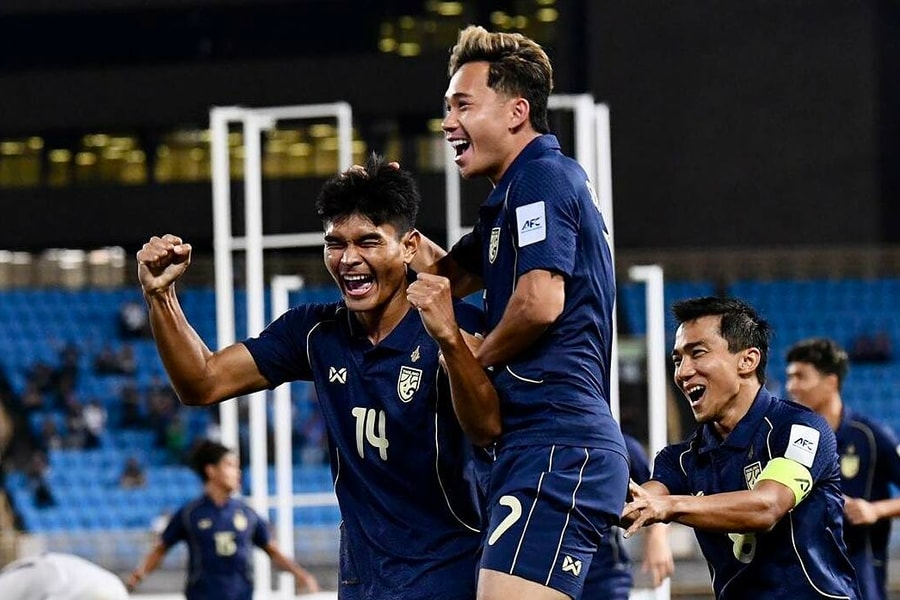 Thái Lan đại thắng ở vòng loại cuối Asian Cup 2027