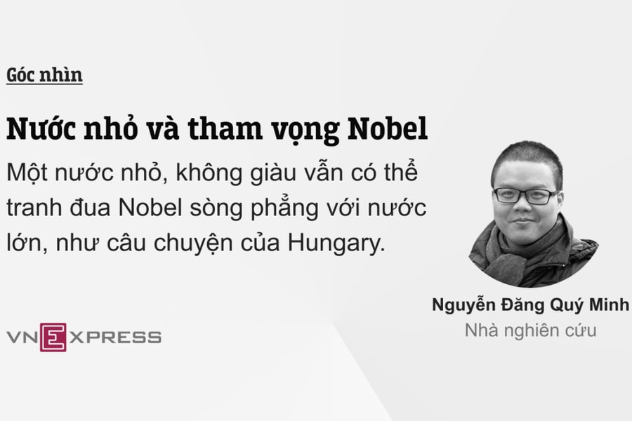 Nước nhỏ và tham vọng Nobel
