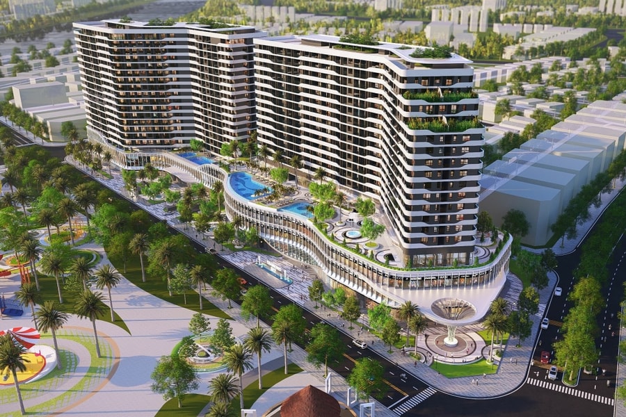 Diamond Sky sở hữu 4 lớp cảnh quan giữa lòng TP HCM