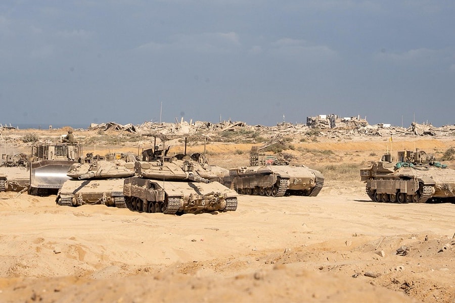 Lính Israel bắn chết 5 người Palestine tại Gaza City