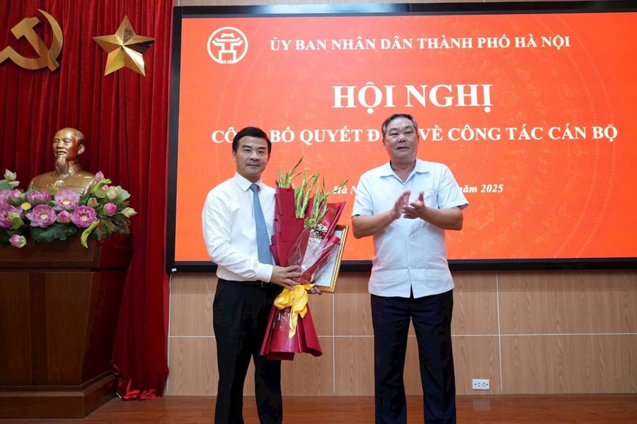 Ông Nguyễn Xuân Lưỡng được bổ nhiệm giữ chức Phó Giám đốc Sở Nội vụ Hà Nội