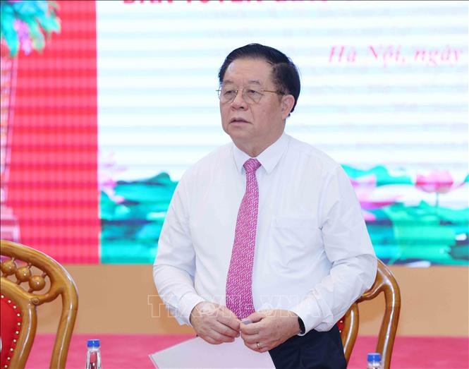 Gặp mặt các thế hệ lãnh đạo Ban Tuyên giáo và Dân vận Trung ương