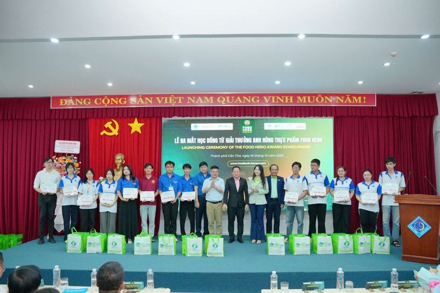 Học bổng 'Anh hùng Thực phẩm' khuyến khích thế hệ trẻ hành động hướng đến phát triển bền vững