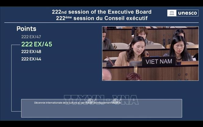 UNESCO thông qua sáng kiến của Việt Nam về 'Thập kỷ quốc tế về Văn hóa vì phát triển bền vững'