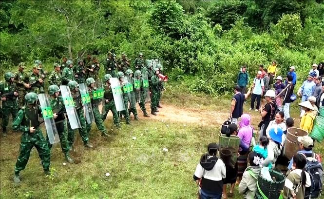 Bộ đội Biên phòng Việt Nam - Lào chia sẻ kinh nghiệm quản lý, bảo vệ biên giới