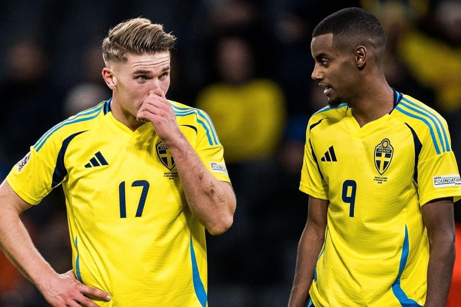 Tuyển Thụy Điển và nghịch lý ở vòng loại World Cup 2026