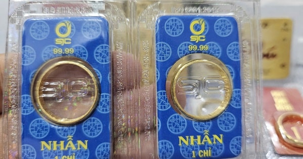 Sáng 16-10, giá vàng nhẫn trơn tăng cao, vượt 153 triệu đồng/lượng