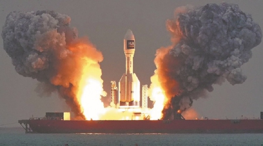 Trung Quốc phóng tên lửa nhiên liệu rắn lớn nhất thế giới vào vũ trụ