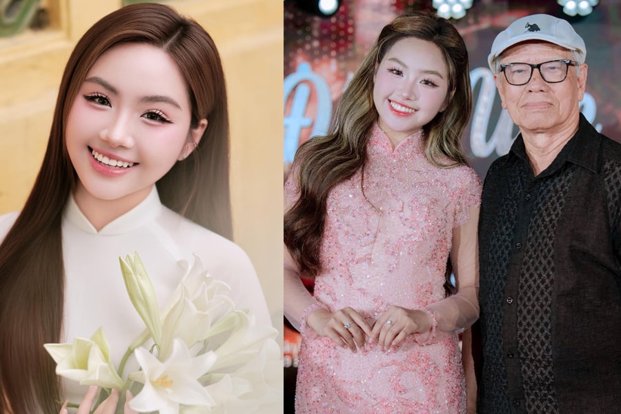 Điều ít biết về cháu nội là 'ngọc nữ bolero' của NSND Thanh Tùng