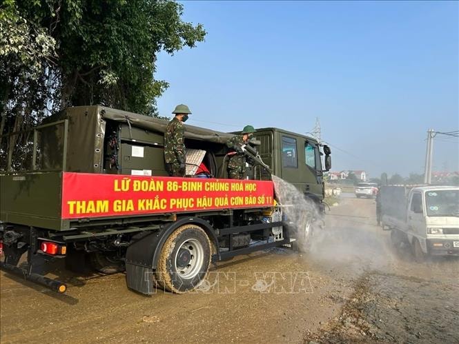 Trung Giã nỗ lực vượt qua thiệt hại sau bão lũ để khôi phục sản xuất