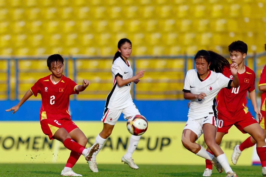 Đội tuyển U17 nữ Việt Nam giành vé tham dự vòng chung kết U17 nữ châu Á 2026